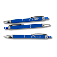 Stylo bille métallique personnalisé avec logo, commande en gros, idéal pour les promotions d'entreprise, les écoles et les cadeaux événementiels