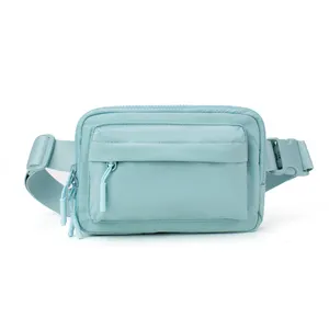 Wholesale Fashion Multifunctional Gym Sport Purse Crossbody Fanny Pack For Women Men Belt Bag Waist Bag Waterproof Bum Bag