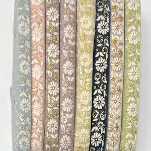 Venta caliente diseños únicos tela de encaje Cutwork encaje bordado Desi tela encaje - Product Image 1