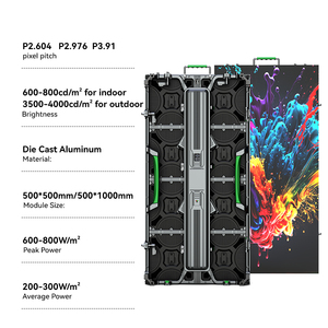 Led P2.604 P2.976 P3.91 P4.81 Ecrans LED de fond de scène extérieur/intérieur Location d'écrans <span class=keywords><strong>pour</strong></span> concert - Product Image 2