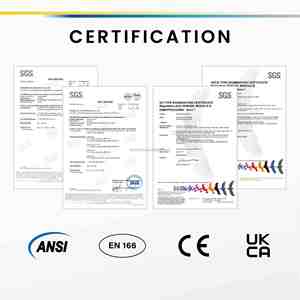 ISO 16321, CE PC Lens Material Bifocal lens option available safety glasses interchangeable lenses - Product Image 5