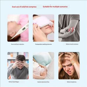 Compresa de Gel para Microondas, Caliente y Fría, para Cuello y Hombros, Reutilizable, Terapia de Frío y Calor, Alivio del Dolor y la Hinchazón - Product Image 4