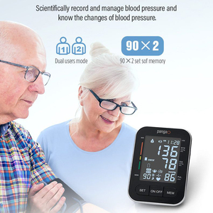 Esfigmomanómetro electrónico, máquina <span class=keywords><strong>Bp</strong></span> para la parte superior del brazo, aparato médico <span class=keywords><strong>Bp</strong></span>, <span class=keywords><strong>Monitor</strong></span> digital de presión arterial alta - Product Image 6