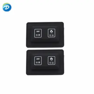 Deson Custom Waterproof Digital Membrane Switch Panel Touch Switch Rubber Silicone Carbon Overlay Electrical Dome Switch