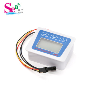 Medidor de Flujo Digital LCD-S2 con Pantalla para Combustible, Diésel, Leche, Aceite, Agua, Totalizador, 0.3-5L/min, Salida de Pulso NPN, Compatible con OEM, DN8-DN80 - Product Image 2