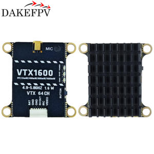 DAKEFPV VTX2500 FPV модуль видео-передатчика 4,9-5,8 ГГц 2,5 Вт многофункциональное регулируемое 64-канальное встроенное микрофонное устройство передачи видео - Product Image 2