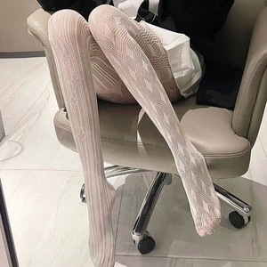 Ultra Thin Asymmetrical Fishnet Stockings 5D Stretch Women's Pantyhose Geometric Pattern Leggings - Product Image 1