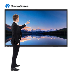 ไวท์บอร์ดแบบอินเทอร์แอคทีฟพร้อมหน้าจอสัมผัส 40 จุด, แผงหน้าจออัจฉริยะขนาด 55 65 75 85 100 นิ้ว สำหรับการสอนและการประชุม - Product Image 1