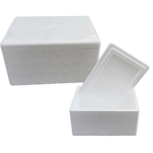 Thêm lớn Polystyrene Trắng bọt mát hộp mật độ cao hình thang EPS xốp cho cá Băng bảo vệ - Product Image 2