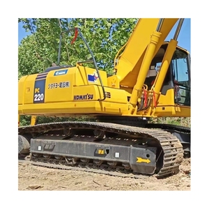 Excavadora sobre orugas hidráulica Komatsu PC220 de Japón, excavadoras usadas Komatsu, de la marca japonesa - Product Image 3