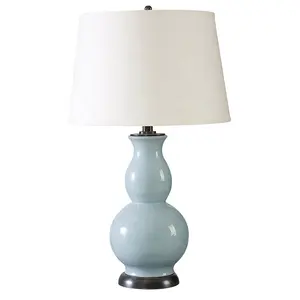 Lámpara de mesa de cerámica exclusiva de Ross-border, luz decorativa personalizada para dormitorio y sala de estar, novedad