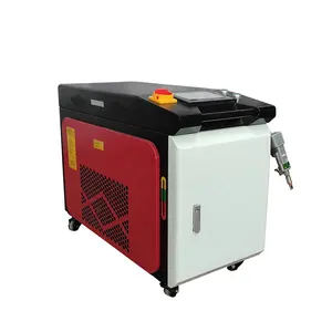 Laser Penghilang Karat Mini, Mesin Pembersih Serat Laser Genggam 1000 Watt 1500W 2000W untuk Menghilangkan Karat