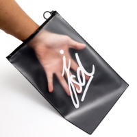 Bolsa de Embalaje de Lujo Negra para Extensiones de Cabello, Bolsas Personalizadas para Pelucas, Bolsa con Cierre para Paquetes de Cabello