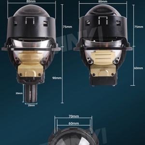 Sanvi Car Light S3 3.0 Inch Bi <b>LED</b> Headlight H4 H7 9005 9006 <b>Projector</b> Lens 6000K 67w Bi <b>Led</b> in Auto Lighting System - Product Image 4