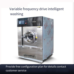 Lave-linge industriel automatique commercial OEM 30 kg, grande capacité, le plus vendu, séchage inclus, modèle W-4 - Product Image 6