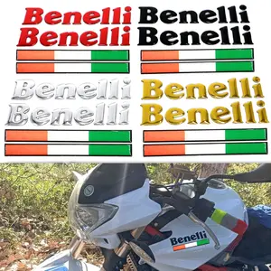 Xe máy xe tăng 3D logo Dán Decal cho Benelli TRK 502 BN 302 TNT BJ 600 bộ phận Moto Tank Sticker Ý xe máy Phụ kiện