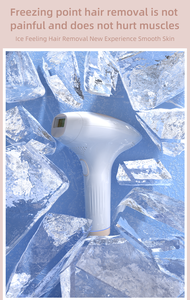 Appareil d'<span class=keywords><strong>épilation</strong></span> électrique IPL avec refroidissement par glace pour le visage et le corps, utilisation à domicile sans douleur, fonctionnement en anglais, pour femmes - Product Image 6