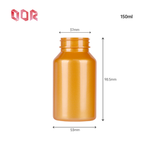 Customized Orange <b>Bottle</b> PET Plastic Pharmaceutical Packaging Capsule <b>Bottle</b> for Health Products Medicine <b>Pill</b> with Screw Cap - Product Image 5
