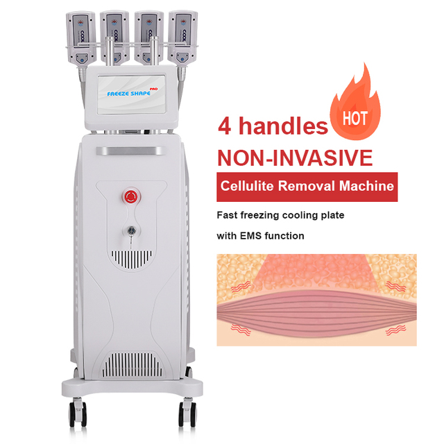 New Arrival Multi-Probe Cooling Body Contouring Machine ABS Material for Home/Salon Use