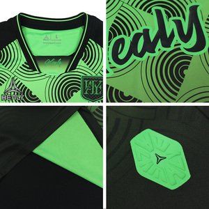 ชุดวอร์มฟุตบอลสำหรับผู้ชาย25-26ฤดูร้อนชุดยูนิฟอร์มฟุตบอลระบายอากาศทันสมัยชุดเสื้อกีฬากลางแจ้ง100% โพลีเอสเตอร์ - Product Image 5