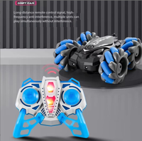 Meilleure Vente Voiture Télécommandée Cascadeuse 2,4 GHz 6 Canaux avec Fonction Drift, Câble USB Inclus - Jouet RC Prêt à l'Emploi pour Enfants