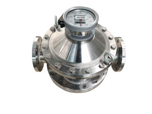 DN40 SS304บวกรางการไหลเมตรรูปไข่เกียร์มิเตอร์วัดการไหลของน้ำมัน - Product Image 6