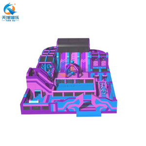 Nhà Máy bơm hơi khổng lồ người lớn công viên chủ đề <span class=keywords><strong>funbox</strong></span> với trượt lớn nhảy lâu đài khóa học trở ngại cho sân chơi giải trí ngoài trời - Product Image 2