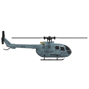 Helicóptero Mini C186 de 4 Canales sin Alerones, Helicóptero a Control Remoto con Giroscopio de 6 Ejes, Aeronave RC para Adultos y Niños - Product Image 3