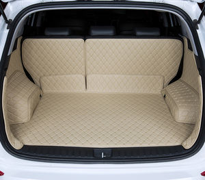 Tapis de coffre de voiture en cuir à motif VV, vente en gros d'usine, entièrement enveloppant, antidérapant, écologique, multicolore, garantie de qualité OEM - Product Image 4