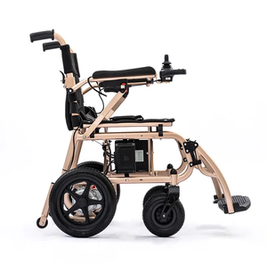 Fábrica al por mayor <span class=keywords><strong>silla</strong></span> de ruedas Plegable <span class=keywords><strong>ligera</strong></span> Motor de control remoto potencia <span class=keywords><strong>silla</strong></span> de ruedas eléctrica - Product Image 4