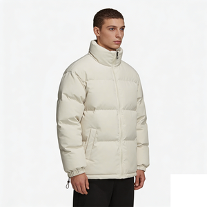 Chaqueta de Invierno Casual para Hombre, de Alta Calidad, con Cuello Alto y Cierre, Gruesa y Cálida, para Exteriores, Tallas Grandes, Personalizable y de Moda - Product Image 1