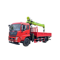 Grue de chargement montée sur camion HLW 6x4, grue hydraulique multi-sections, flèche de levage de 9,5 m, moment de levage élevé