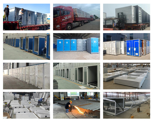 Toilettes portables modernes et écologiques pour <span class=keywords><strong>piscine</strong></span> <span class=keywords><strong>extérieure</strong></span>, usage extérieur et salle de bain, avec construction en panneaux sandwich - Product Image 6