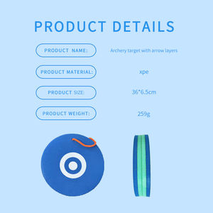 Bersaglio per tiro con l'arco in schiuma XPE leggero e autoportante - Product Image 4