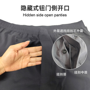 Calzoncillos bóxer holgados de algodón para hombre, pantalones Aro informales de cintura media para dormir, Bóxer cómodo con cintura elástica para el hogar para hombre con tela de punto - Product Image 4