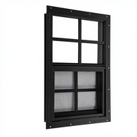 Ventanas Abatibles y Oscilobatientes de Aluminio con Aislamiento Térmico, Marco Delgado, Visión Panorámica, Ahorro de Energía, Opción de Colgar para Apartamentos