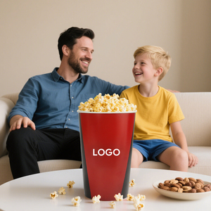 Seau à Popcorn Personnalisé en Gros, en Papier, Revêtement PE Qualité Alimentaire, Gobelets Jetables pour Cinéma et Événements - Product Image 4