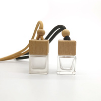 Diffuseur de parfum pour voiture vide personnalisé, parfum suspendu, diffuseur d'arômes, flacon en verre