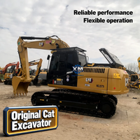 Excavatrice d'occasion Caterpillar 315D pour travaux de construction, démolition de bâtiments, opérations de concassage de sable et gravier, modèles 315D2, 320, 313, 312, 330
