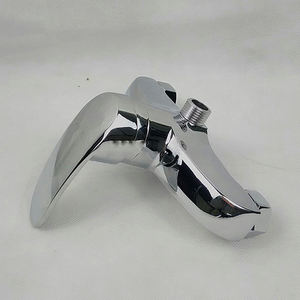 最佳锌压铸制造商定制锌压铸手柄镀铬压铸锌浴缸把手 - Product Image 5