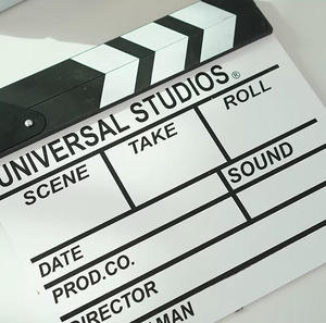 ¡Gran Oferta! Divertida Placa <span class=keywords><strong>de</strong></span> Madera para Disparar Películas, Clapboard <span class=keywords><strong>de</strong></span> <span class=keywords><strong>Cine</strong></span>, Tabla <span class=keywords><strong>de</strong></span> Madera para <span class=keywords><strong>Directores</strong></span> - Product Image 2