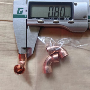 90 אביזרי המרפק נחושת, עבה באיכות גבוהה ומרפק נחושת, המשמשים להavc וצינורות - Product Image 6