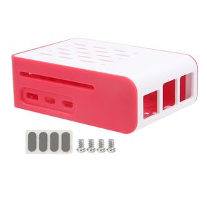 حافظة واقية من المروحة PWM لحامل التوت بي 5 علبة تبريد حمراء وبيضاء بمادة بلاستيكية - Product Image 6