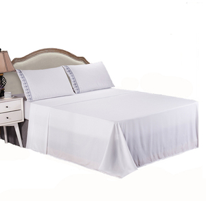 Tùy chỉnh thêu Duvet cover bedsheet tấm ga trải giường bộ đồ giường <span class=keywords><strong>Set</strong></span> với gối - Product Image 2