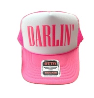 Gorra de camionero de malla con estampado personalizado, gorra de camionero de espuma de 5 paneles OTTO, gorra de camionero de alta calidad