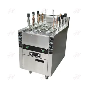 Commercial 6 Holds Free Standing Noodle Boiler Machine High Quality Kitchen Equipment Noodle Pasta Cooker For Restaurant