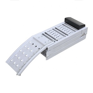 Steel heavy duty folding car ramp