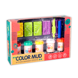 Nuevo Kit de Plastilina TPE No Tóxica de 5 Piezas con Moldes Coloridos, Juguete Educativo para Niños, Certificado de Seguridad - Product Image 3