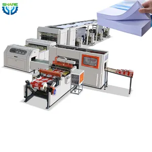 Machine automatique électrique de découpe et d'emballage de papier A4 rouleau à feuille