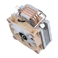 QiuzAim LGA2011-3 AM5/AM4 refroidisseur de processeur pour carte mère X99 4/6 dissipateur thermique avec ventilateur PWM RGB 120mm E5 V3/V4 processeur serveur